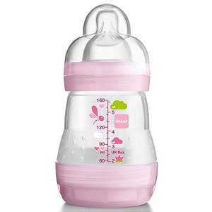 Mamadeira Easy Start 160ml Rosa - MAM