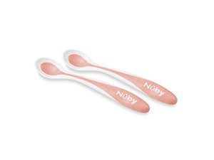 Kit de Colheres Termossensíveis Rosa - Nuby