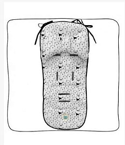 Protetor de Carrinho II Vies + Almofada Black Bear