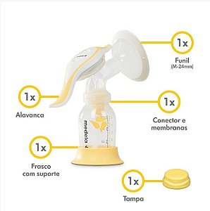 Extrator de Leite Materno Manual Harmony Flex - Medela