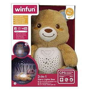 Brinquedo Ursinho Dorme Comigo - WinFun