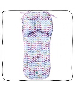 Protetor de Carrinho II Vies + Almofada - Big Hearts