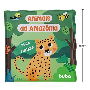 Livrinho de Banho Animais da Amazônia - Buba