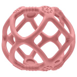 Mordedor Bola em Silicone Rosa - Buba