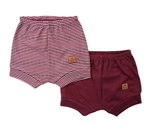 Kit com 2 Shorts Cute Feminino - Baby Best
