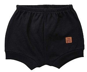 Kit com 2 Shorts Cute Preto - Baby Best