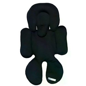 Redutor de Bebê Conforto e Carrinho Lycra Preto - D'Bella for Baby