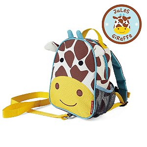 Mini Mochila Infantil Zoo Girafa com Alça de Segurança - Skip Hop