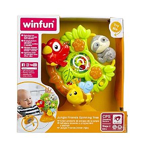 Brinquedo Girando a Árvore com Amiguinhos - WinFun