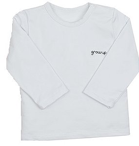 Camiseta Manga Longa Termico Ultra Basics Branco