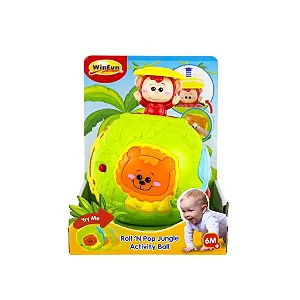 Brinquedo Bola de Atividades Amiguinhos da Selva - Winfun