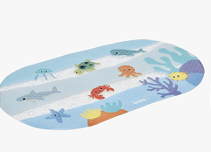 Tapete para Banho Fundo do Mar