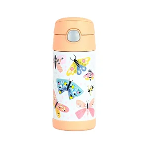 Garrafa Térmica Funtainer Borboletas e Mariposas 355ml - Thermos