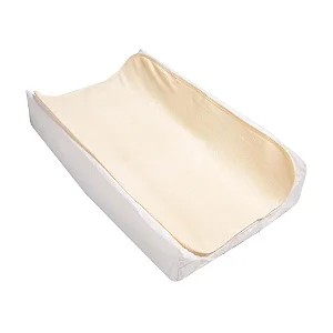 Forro Atoalhado Para Trocador Bordados 68cm x 40cm - Creme