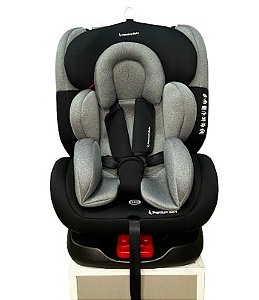 Cadeira De Carro Premium Baby Prime - Black Cinza
