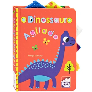 Livro Dinossauro Agitado