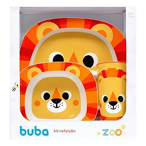 Kit Refeição Buba Zoo Leão