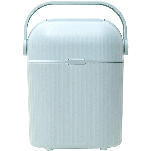 Lixeira Antiodor Azul Buba