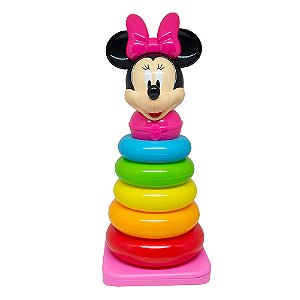 Brinquedo Pirâmide de Argolas da Minnie - Yestoys