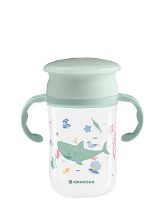 Copo 360º 300ml Deep Sea Menta - Kikkaboo