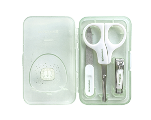 Kit de Manicure com Caixa Savanna Mint - Kikkaboo