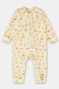 Macacão Estampada com Zíper Farm Menina