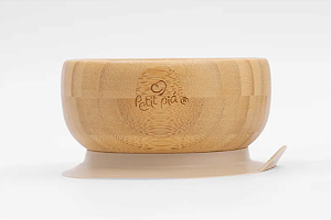 Bowl Infantil de Bambu com Ventosa Petit Piá