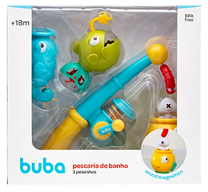 Pescaria de Banho 3 Peixinhos - Buba