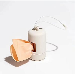 Porta Saquinho de Lixo Branco