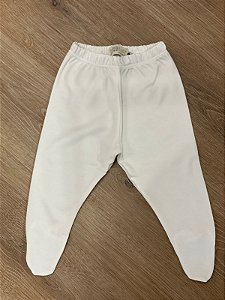 Calça Suedine Branca - Total Baby Tamanho :PP  ( 0-3 Meses)