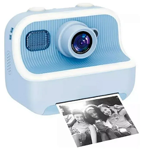 Câmera fotográfica divertida Azul - Zoop toys