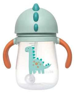 Copo com Dispositivo Canudo Dino - Buba