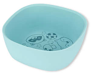Bowl De Silicone Zoo e Spark Style Azul Skip Hop