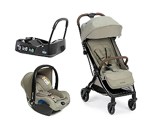Carrinho Eva³ Luxe Twillic Truffle Trio Maxi Cosi
