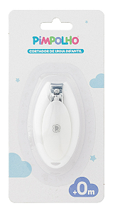 Cortador de Unha Unissex Branco - Pimpolho