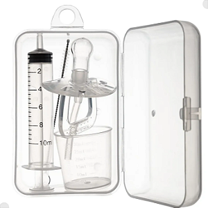 Kit Dosador de Remédio com Estojo 10ml Pimpolho