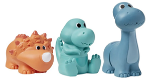 Bichinhos para banho em Silicone Laváveis Dino - Buba