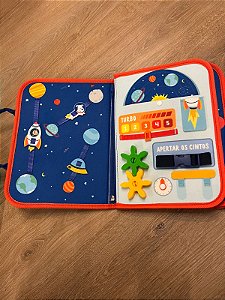 Livro de Atividades em Feltro Astronauta - Buba