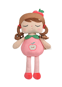 Boneca Metoo Com Caixa Angela Frutas Maçãzinha