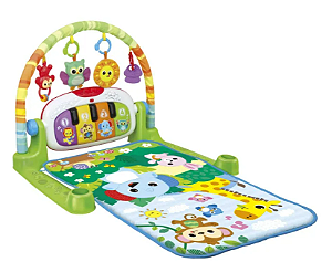 Tapete de Atividades Com Teclado - Amigos da Selva - Winfun - Colorido