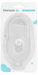 Porta Chupeta Pimpolho Neutro Transparente