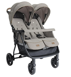 Carrinho de Bebê Para Gêmeos Estrella Cinza Maple - Joie