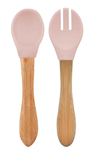 Colher e Garfo Dig In Pinky Pinky - Minikoioi