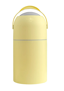 Lixeira 3 em 1 Anti Odor Amarelo