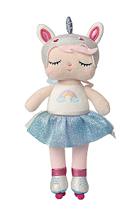 Boneca Metoo Mini Angela Unicórnio Patinadora