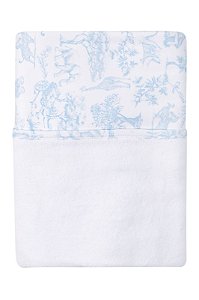 Cobertor Maxi Floc com Malha Azul