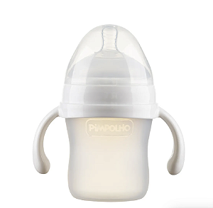 Mamadeira Soft Sense Branca 180ML - Pimpolho