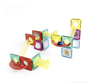 Blocos magnéticos 47 peças unissex - Pimpolho