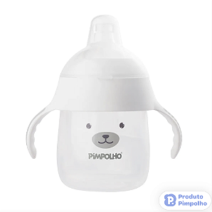 Copo de Treinamento 240ml Urso Branco - Pimpolho