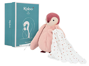 PINGUIM DE PELÚCIA COM CHEIRINHO DA MAMÃE ROSA